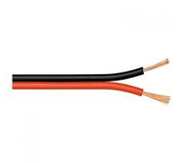 Cavo per altoparlanti Goobay 2x4mm 100m Rosso/Nero