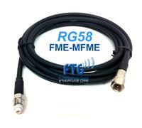 Cavo per Antenna Rg 58 Con Fme-Mfme Collegamento 2m Prolunga