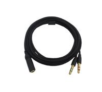Cavo per Auricolari Adattatore per Cuffie Splitter Microfono per Cuffie per Electra / Kraken PRO 7.1 V2 / Hamme