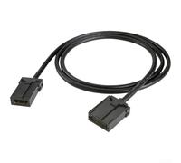 Cavo per auto da 1,5 metri per HDTV tipo A a E con connettore maschio dotato di filo di rame non ossigeno per audio video chiaro (tipo a fibbia)