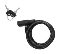Cavo per bicicletta a spirale con chiave Ø 8 mm. x 150 cm.