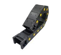 Cavo per catena portacavi 1PC Cavo di trascinamento a X Catena CNC Canale di trasmissione Parte di traino Tipo di tenuta Aperto su entrambi i lati(R150,55x175 mm)
