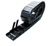 Cavo per catena portacavi Catena portacavi serie 18 con cavo di traino in plastica for macchina for incisione CNC for stampante 3D(18x18 mm)