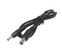 Cavo per cavo di prolunga di alimentazione maschile per il cavo CCTV Adattatore telecamera di sorveglianza, connettore 5,5 x 2 1 mm fino a 3,5 x 1,35 mm