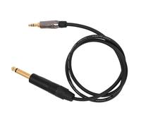 Cavo per Chitarra, Cavo per Strumenti con Cavo di Interconnessione Audio Stereo Jack da 3,5 Mm a 6,35 Mm Ad Alta Resistenza Alla Trazione da 29,53 Pollici, per Wireless G3 G4