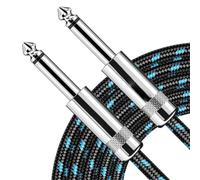Cavo Per Chitarra Da 6,35 Mm Dritto Ad Angolo Retto Resistente | Blocca efficacemente le interferenze esterne, garantendo una trasmissione chiara e fluida.(Type3 6m)