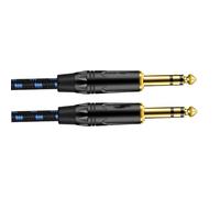 Cavo per chitarra elettrica e basso, Cavo for chitarra stereo maschio-maschio da 1/4 di pollice for amplificatore DJ, mixer, tastiera, nero, diverse misure(Type2,10m)