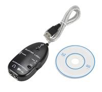 Cavo per chitarra USB - Guitar To PC Recording Audio Link Adapter | Professional Effects Interface Cable | Headphone Monitor Variable Speed Playback, Ideal Studio Home Learning Practice