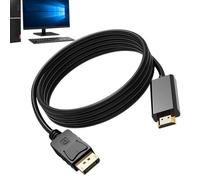 Cavo per computer, 1,8 m, 4 K, unidirezionale, per trasferimento dati Plug and Play, per PC, streamer, professionisti, gamer, media streaming, home video