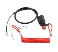 Cavo per cordino con interruttore di sicurezza Tether compatibile con il motore ATV dello scooter a motore per barche fuoribordo(1 Set Rope)