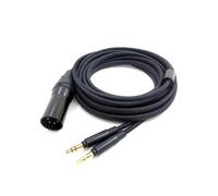 Cavo per cuffie bilanciato compatibile con Beyer T1, T5 e Amiro, 4 conduttori XLR, 3 m