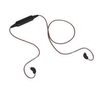 Cavo per Cuffie Bluetooth Senza Fili Design Ergonomico Controllo del Volume del Microfono Tempo di Riproduzione di 6-8 Ore per TRN V20 L'ufficio