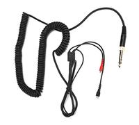 Cavo per cuffie, cavo stereo da 3,5 mm con cavo di prolunga per auricolari da gioco a molla, per HD25 / HD560 / HD540 / HD430 / HD250