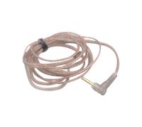 Cavo per cuffie KZ (C Pin No Mic) Cavo di aggiornamento misto a cubo in rame argento oro a 8 fili