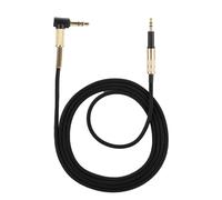 Cavo per cuffie OFC intrecciato flessibile per la serie Sennheiser HD, prolunga audio resistente con microfono in linea, pulsante del volume e design