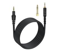 Cavo per cuffie premium per cuffie, cavo da 6,35 mm, adattatore per una connessione sicura e un migliore trasferimento dei segnali