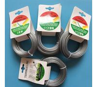 Cavo per decespugliatore lungo 15 m, 2-3 mm, grigio acciaio, per parti di erba del(2.4mm X 15M)