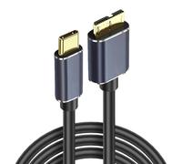 Cavo per disco rigido, 5 Gbp, da USB C a disco rigido, cavo dati USB 3.0 pieghevole da 3 A, cavo dati esterno Hared Driive per laptop, telefoni, fotocamere, tablet, trasferimento dati veloce da 5 Gbps