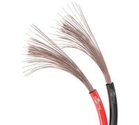 CAVO PER FILO DIFFUSIONE 2 X 2.00 MM 50 MT ROSSO/NERO AUDIO - CAVO CCA