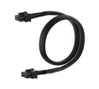 Cavo per GPU PCIe da 8 Pin A 6+2 Pin, Compatibile con per MSI MAG A750GL e A850GL, Lunghezza 60 cm, Intrecciato.
