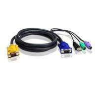 ATEN 2L-5302UP - Cavo KVM, VGA, PS/2, USB, 1,8 m