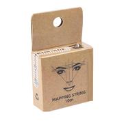 Cavo per mappatura delle sopracciglia - Cavo per mappatura delle sopracciglia preinchiostrato, strumento di mappatura delle sopracciglia di precisione | Guida all'uso del cordoncino professionale per