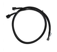 Cavo per MCIO 8i a 2 SFF 8643, PCIe 5.0 per server data center 31,5", per cavo da MCIO X8 a Mini SAS HD SFF 8643 conforme a SCSI SAS