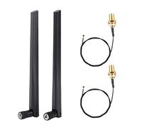 Cavo Per Scheda Di ReteM.2 NGFF Con 2 Antenne 2x5DBi Testa SMA Placcata In Oro Per Miglior Segnale Compatibile Con Schede 9260ngw 7265ac 9650ac BCM94360 2 Pezzi