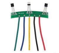 Cavo per scheda PCB con sensore per bici elettrica 41F 3147 213 Motore a due ruote 120 gradi Parte di ricambio per motori scooter elettrici con piastra metallica verde 5 cm