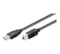 Cavo per stampante Goobay USB 3.0 tipo A/B maschio/maschio 50 cm Nero