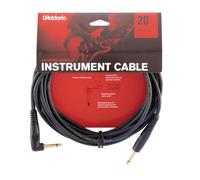 CAVO PER STRUMENTI 6M JACK AD ANGOLO RETTO D'ADDARIO PW GRA 20 CUSTOM AUDIO