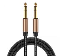 ＡＷＨＡＯ Cavo per Strumento Chitarra 3x 1/4 Pollici per Microfono, Sassofono,