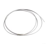 Cavo per tasto per basso elettrico, 2,5 m, argento per tasto (2,7 mm)