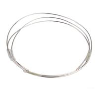 Cavo per tasto per basso elettrico, 2,5 m, argento per tasto (2,9 mm)