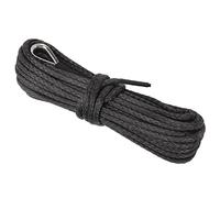 Cavo per verricello, fune sintetica per verricello, diametro 6 mm, resistente ai raggi UV per camion SUV ATV UTV