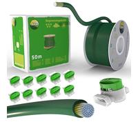 Cavo perimetrale da 50 m + 10 connettori per cavi per robot rasaerba, set di accessori per robot da giardino,