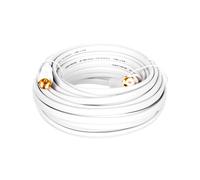 Cavo piatto satellitare F 10m bianco 67298