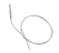 Cavo pickup piezoelettrico per trasduttore a sella, morbido, per accessori per chitarra, colore argento