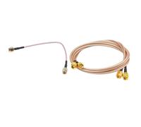 Cavo pigtail con connettore SMA maschio a SMA maschio, lunghezza 6,5 pollici