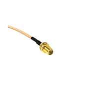 Cavo pigtail con pin interno jack femmina RP-SMA RG316 15 cm altra estremità senza adattatore connettore(SMA female,50cm)