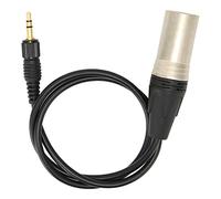 Cavo PolyGon da 1/8" a XLR con nucleo in rame privo di ossigeno per perdite ridotte al minimo, cavo di interconnessione bilanciato TRS maschio a XLR maschio da 3,5 mm per UWP V1