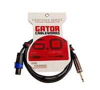 Cavo Potenza Speaker Speakon Jack 6.3mm 1.8m Gator Cableworks 14 AWG Composer
