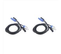 Cavo Powercon 2X Combinazione di spina Powercon e linea di segnale XLR per il collegamento di alimentazione della luce Transito del segnale (A)