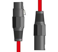 Cavo Premium XLR maschio a XLR femmina Rosso 12.0m