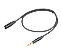 Proel Cavo audio bilanciato CHL230LU10 Jack stereo 6,3 mm a XLR 3P Maschio 10 m