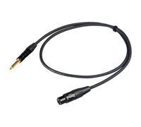Proel CHL200LU10 Cavo Cannon sbilanciato XLR 3P F a jack Mono 6.3 mm 10mt