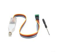 Cavo programmatore chip SOP8 WSON8 30 cm, sonda a molla per SOP8 per SOIC8 QFN8 DFN8 posizionamento stabile, ABS, guscio nero (8,5 mm)