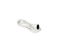 Cavo prolunga 1 presa z/u 5m/H05VV-F 3x1/bianco PM-BW-1G-50