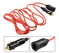 Cavo Prolunga 12V/24V 3.7m Femminile Accendino Spina Maschio A Comodo Fashion