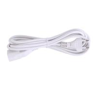 Cavo prolunga 3G, 2 x 1,0, 3 m, colore bianco; ideale per estendere connessioni elettriche e migliorare l'alimentazione dei dispositivi.